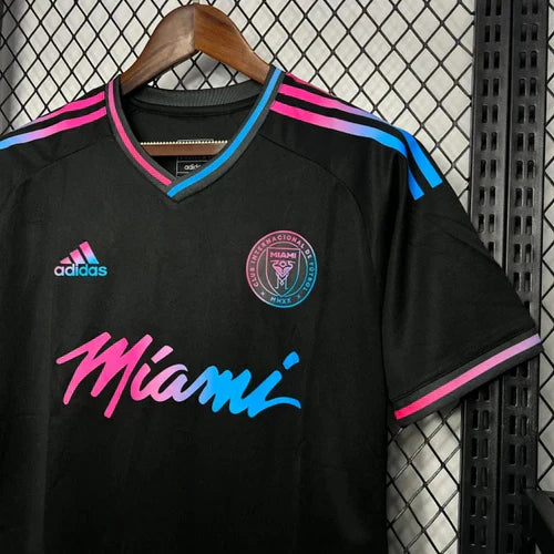 MAILLOT INTER MIAMI CONCEPT NOIR 2024/2025