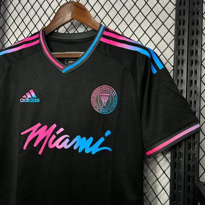 MAILLOT INTER MIAMI CONCEPT NOIR 2024/2025