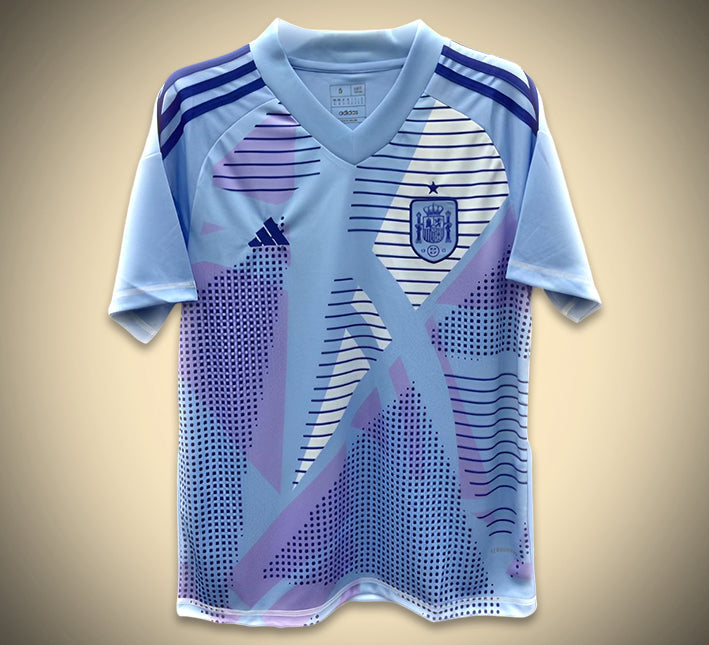 Maillot Gardien Espagne Bleu 2024