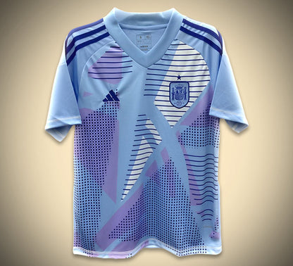 Maillot Gardien Espagne Bleu 2024