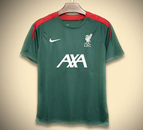 Maillot de foot Liverpool Vert Rouge 