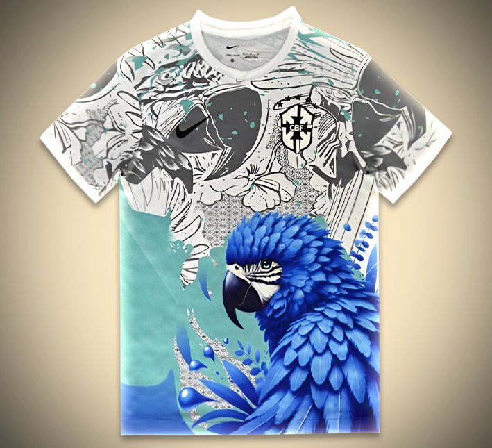 Maillot spécial Blue Parrot du Brésil 2025