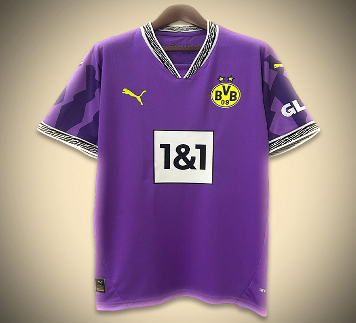 Maillot de gardien violet du Borussia Dortmund 24/25