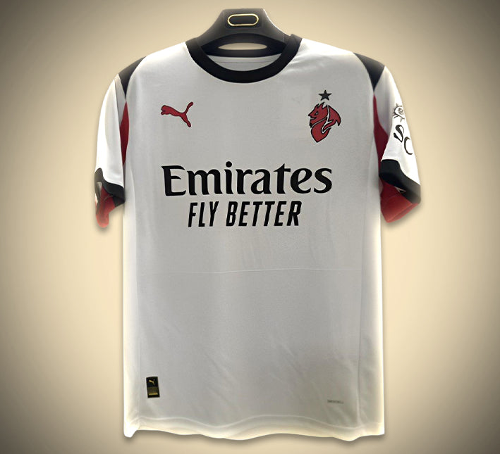 Maillot extérieur blanc AC Milan 25/26