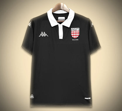 25/26 AS Monaco 100th Anniversary Black Jersey
