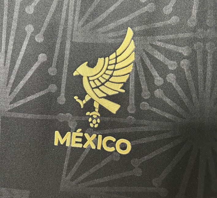 Maillot Concept Mexique Édition Noir/Or 2025