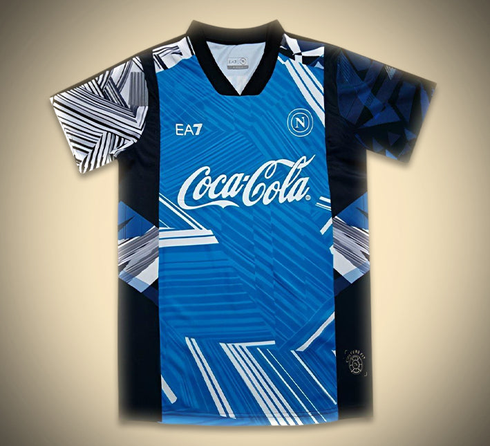 Maillot spécial pré-match bleu Napoli 24/25