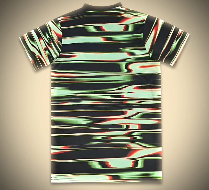 Maillot Portugal Avant-Match Rayures 24/25