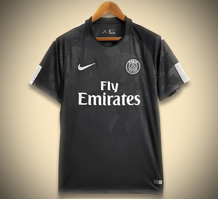 17/18 Retro PSG Black 2 Away Jersey