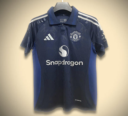 Maillot Macnhester Unitedd Bleue Marine