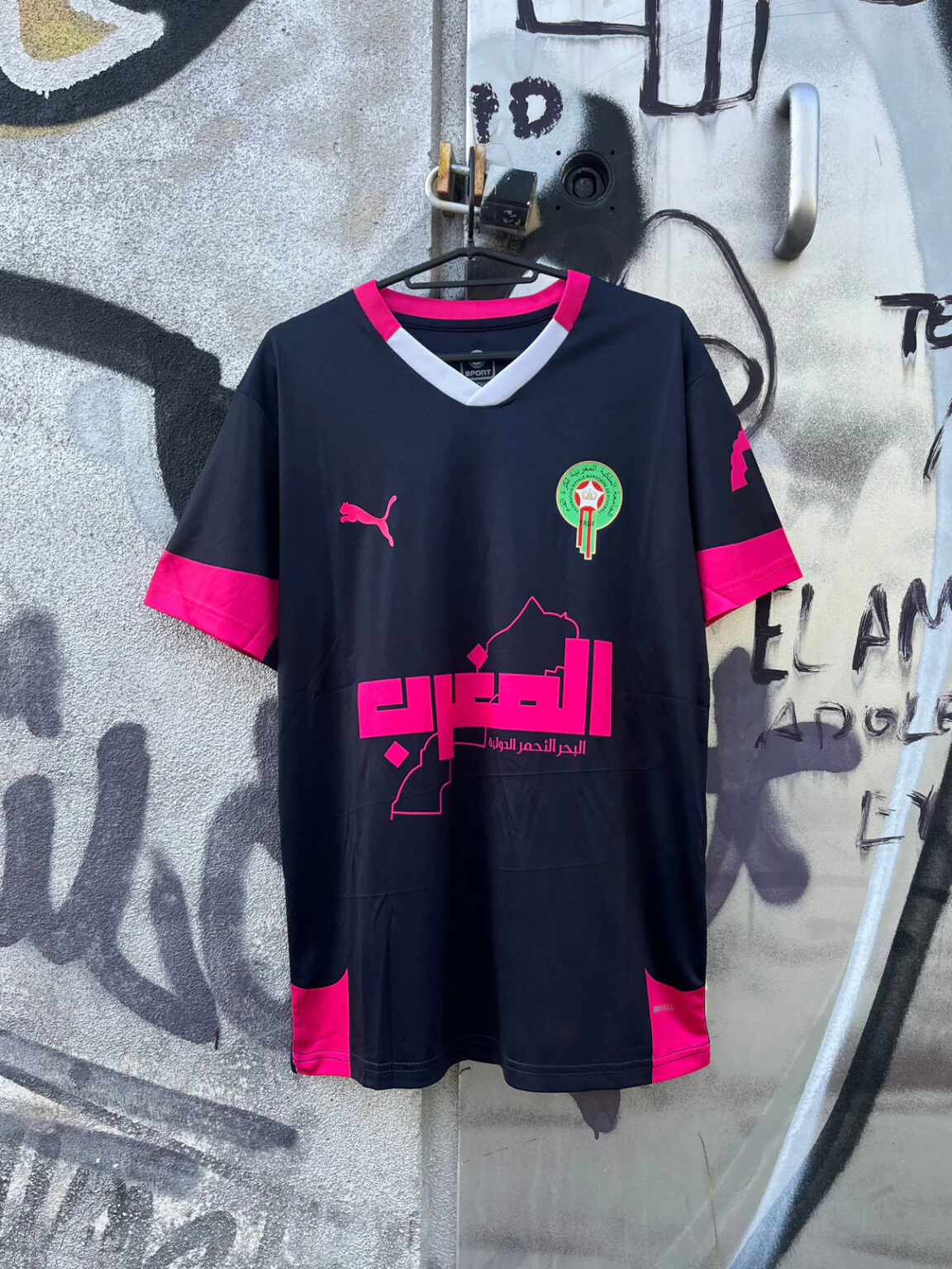MAILLOT MAROC CONCEPT ROSE 20252026