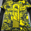 jersey Brésil jaune inspiré équipe nationale collection 2024 2025