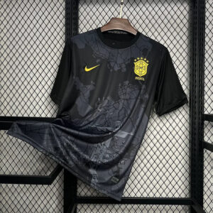 maillot de football inspiration Brésil concept couleur noire
