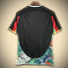 Maillot de football Allemagne design conceptuel noir collection Euro