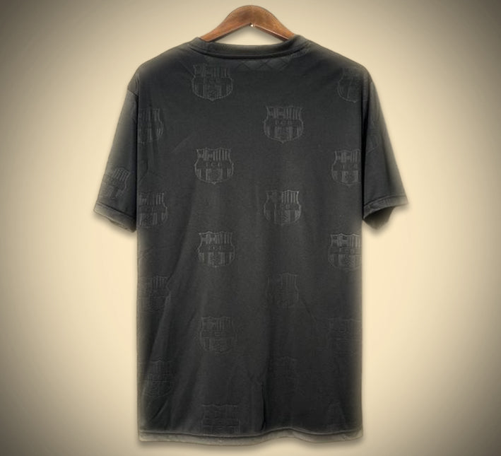 Tenue supporter FC Barcelone maillot noir style concept 2526