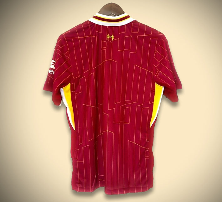 Maillot domicile Liverpool saison vingt quatre vingt cinq rouge officiel
