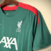 Haut de training Liverpool vert pour football collection 2425
