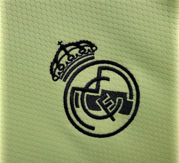 Maillot Réal Madrid Gardien Édtiton Vert 2024-2025 detail tissu