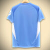 Maillot Réal Madrid Avant-Match Édition Blue 2025-2026 vue de profil