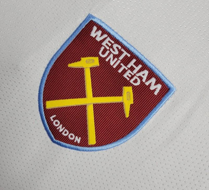 Maillot West Ham Extérieur 2024-2025 vue de profil