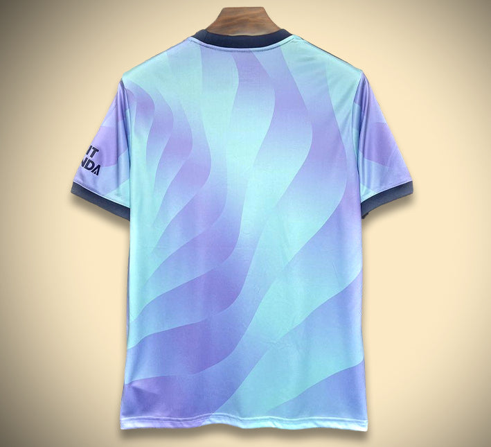 maillot alternatif rouge et blanc Arsenal 2425