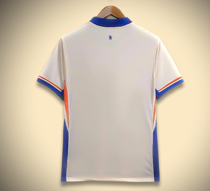 Jersey Chelsea blanc tenue extérieure club londonien