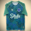 Haut d échauffement Everton FC collection exclusive 2024 2025