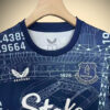 Maillot avant match Everton tenue d adieu saison 2425