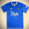 Maillot domicile Everton saison 2024 2025 bleu officiel