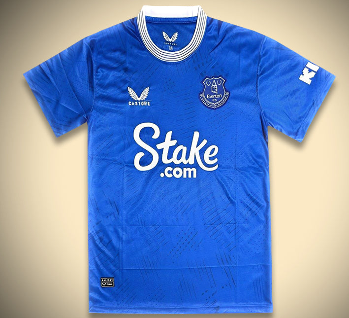 Maillot domicile Everton saison 2024 2025 bleu officiel