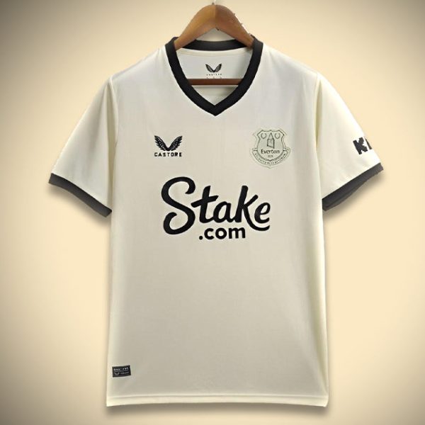 Maillot Everton Extérieur Blanc 2024-2025