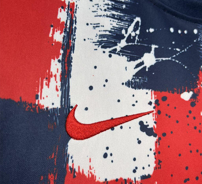 Maillot Paris Saint-Germain Avant-Match 2024-2025 detail tissu