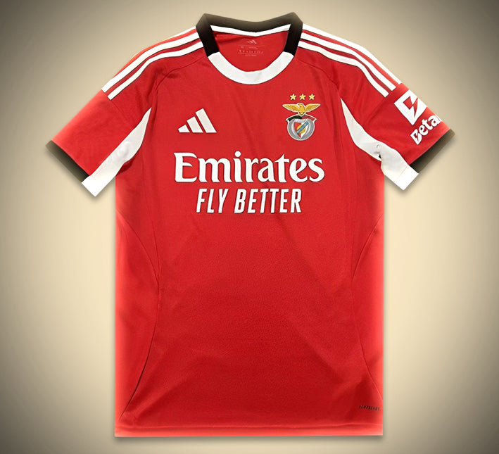 maillot-domicile-benfica-saison-2025-2026-rouge-officiel maillot domicile Benfica saison 2025 2026 rouge officiel