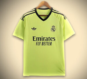 Maillot Réal Madrid Gardien Édtiton Vert 2024-2025 vue de face