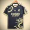Maillot Concept Réal Madrid Dragon Or Édition 2425