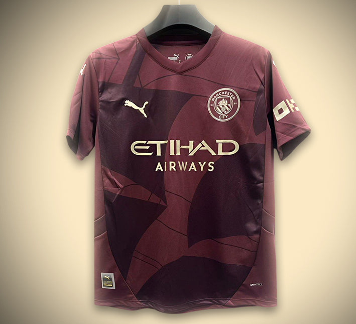 Maillot third Manchester City saison 2024 2025 tenue extérieure officielle