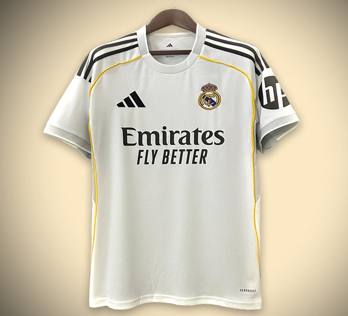 Maillot Réal Madrid Domicile 2025-2026 vue de face