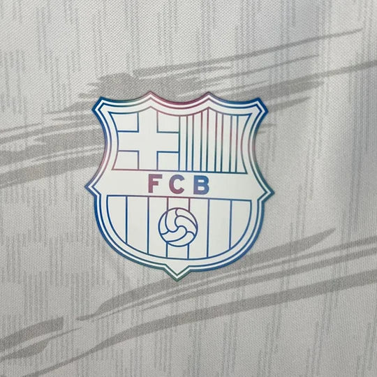 Maillot concept blanc FC Barcelona saison 2025 2026 tenue de football