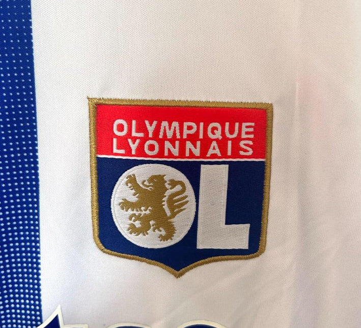 Maillot Olympique Lyonnais Domicile 2024-2025 detail tissu