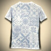 Tunique supporter Portugal style haute couture motif Louis Vuitton édition concept