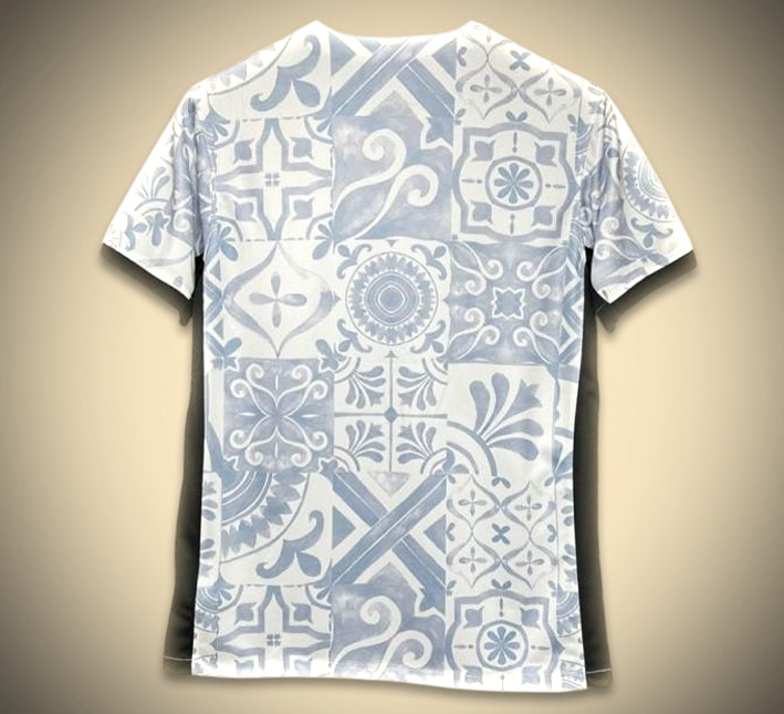 Tunique supporter Portugal style haute couture motif Louis Vuitton édition concept