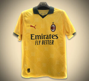 maillot concept troisième tenue AC Milan saison 2526 design moderne rouge et noir