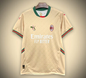Maillot Concept AC Milan Édition Gucci Or 2425