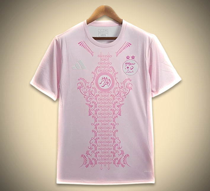 Tshirt maillot Algérie rose édition spéciale style streetwear