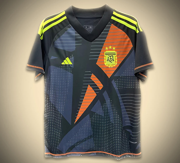 maillot-argentine-gardien-noir-2024 Maillot Argentine Gardien Noir 2024