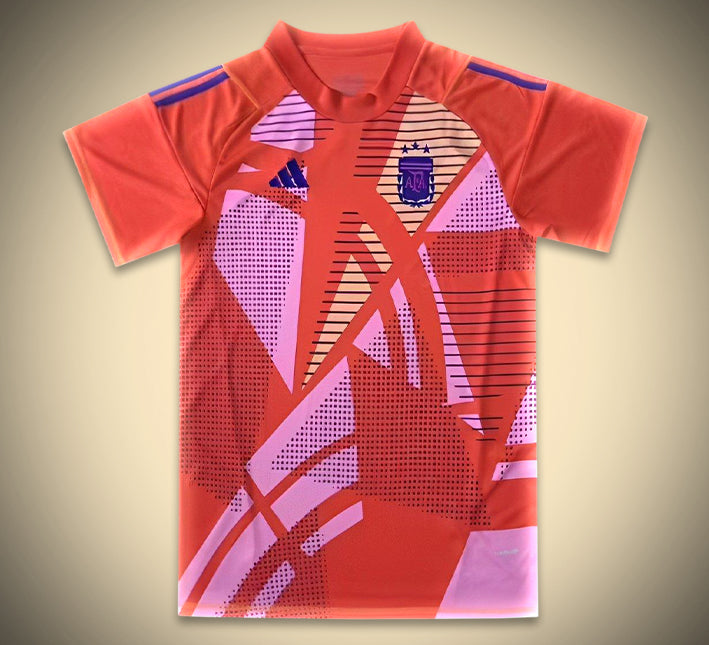 maillot gardien Argentine rouge coupe du monde tissu respirant manches longues