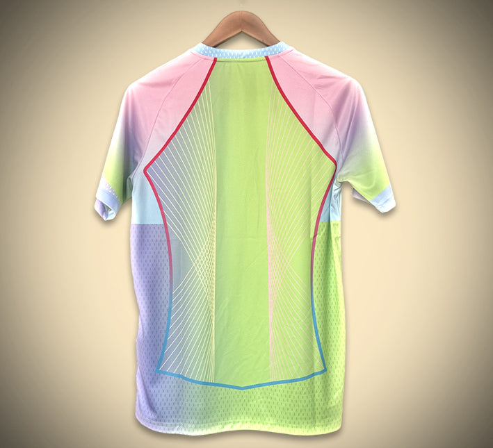 Maillot concept FC Barcelone édition dégradé arc en ciel saison 2025 2026