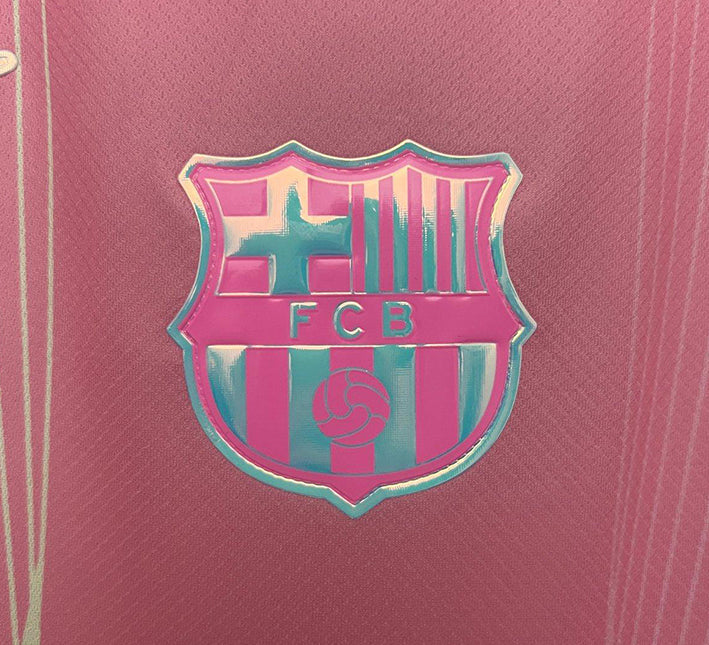 Jersey football édition rose inspiré du Barça collection concept