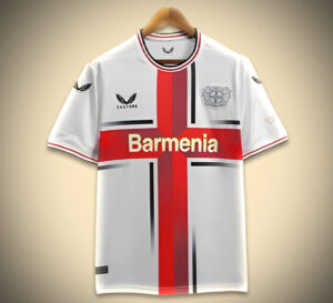 Maillot Bayern Leverkusen Extérieur Blanc 2425