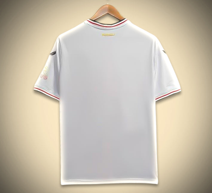 maillot extérieur blanc Bayern Leverkusen saison 2024 2025